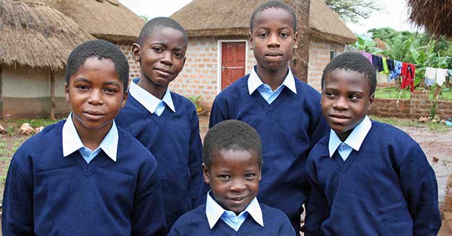 First group of orphans